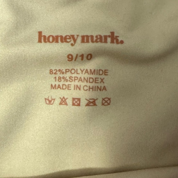 Honey Mark Light Purple Two Piece bathing Suit Size 9/10 - Picture 5 of 6